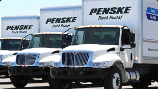 A fleet of specialty trucks